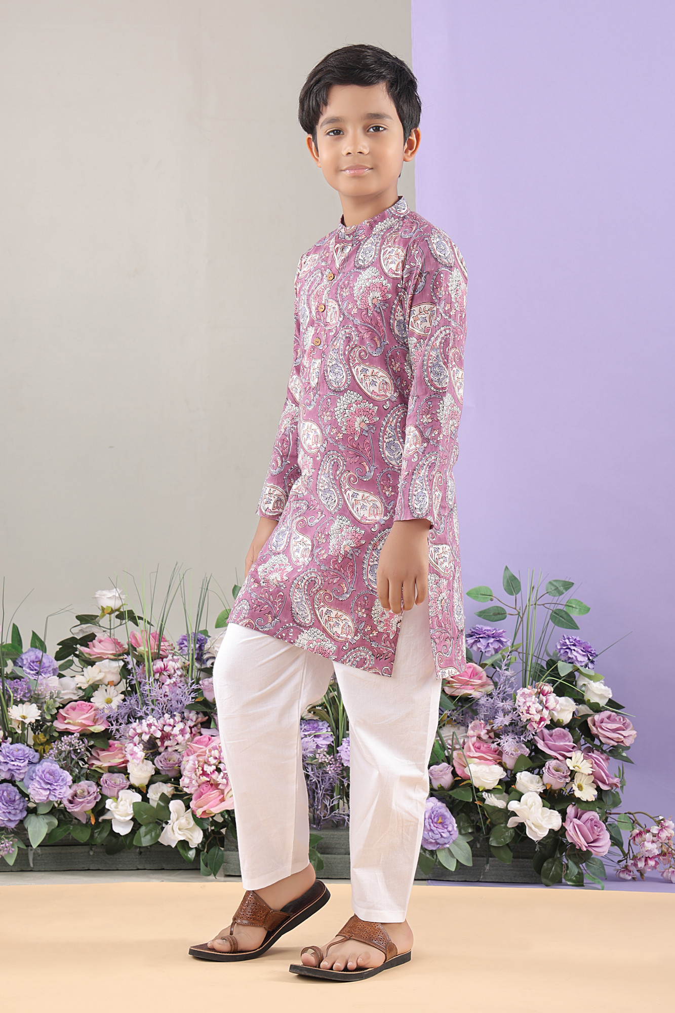 Jalad Paisley Kurta Set