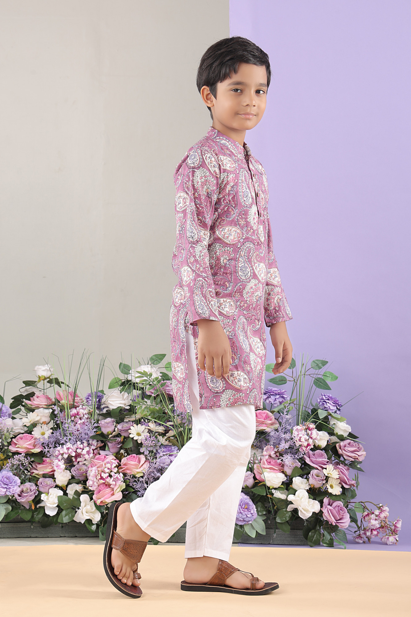 Jalad Paisley Kurta Set