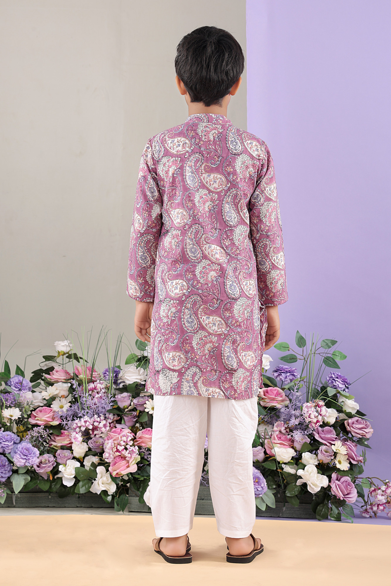 Jalad Paisley Kurta Set