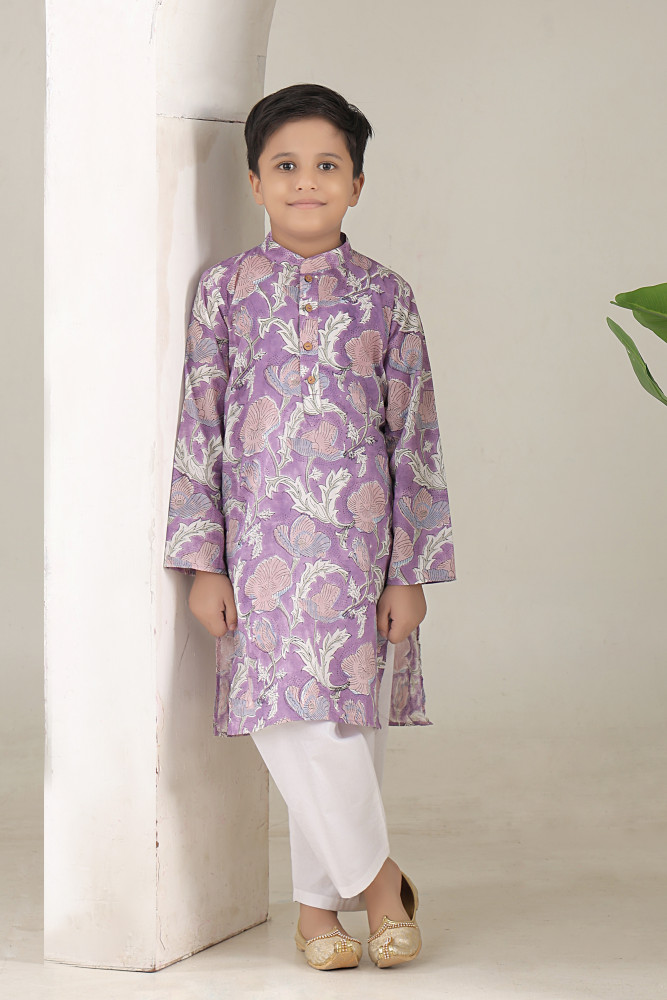 Image of Rain Cloud Kurta Set