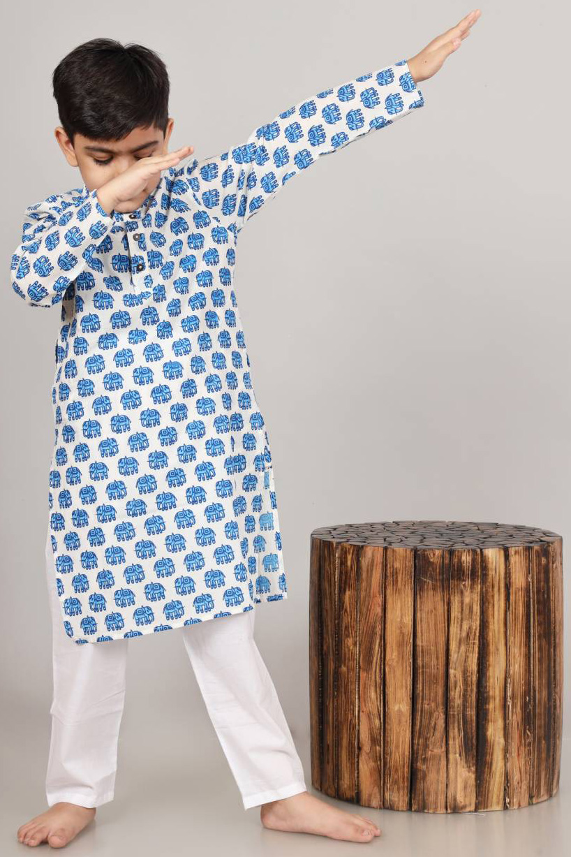 ELEPHANT KURTA SET