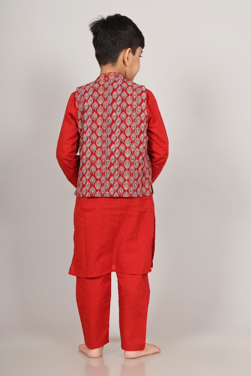 MAROON JACKET SET