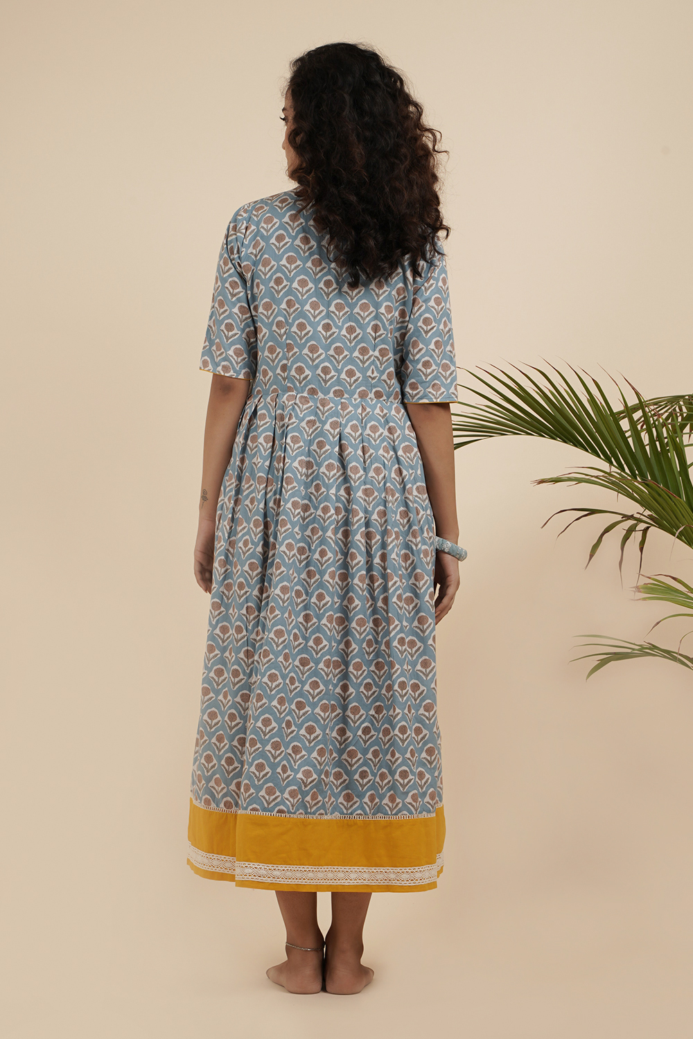 SUNSTONE BORDER DRESS