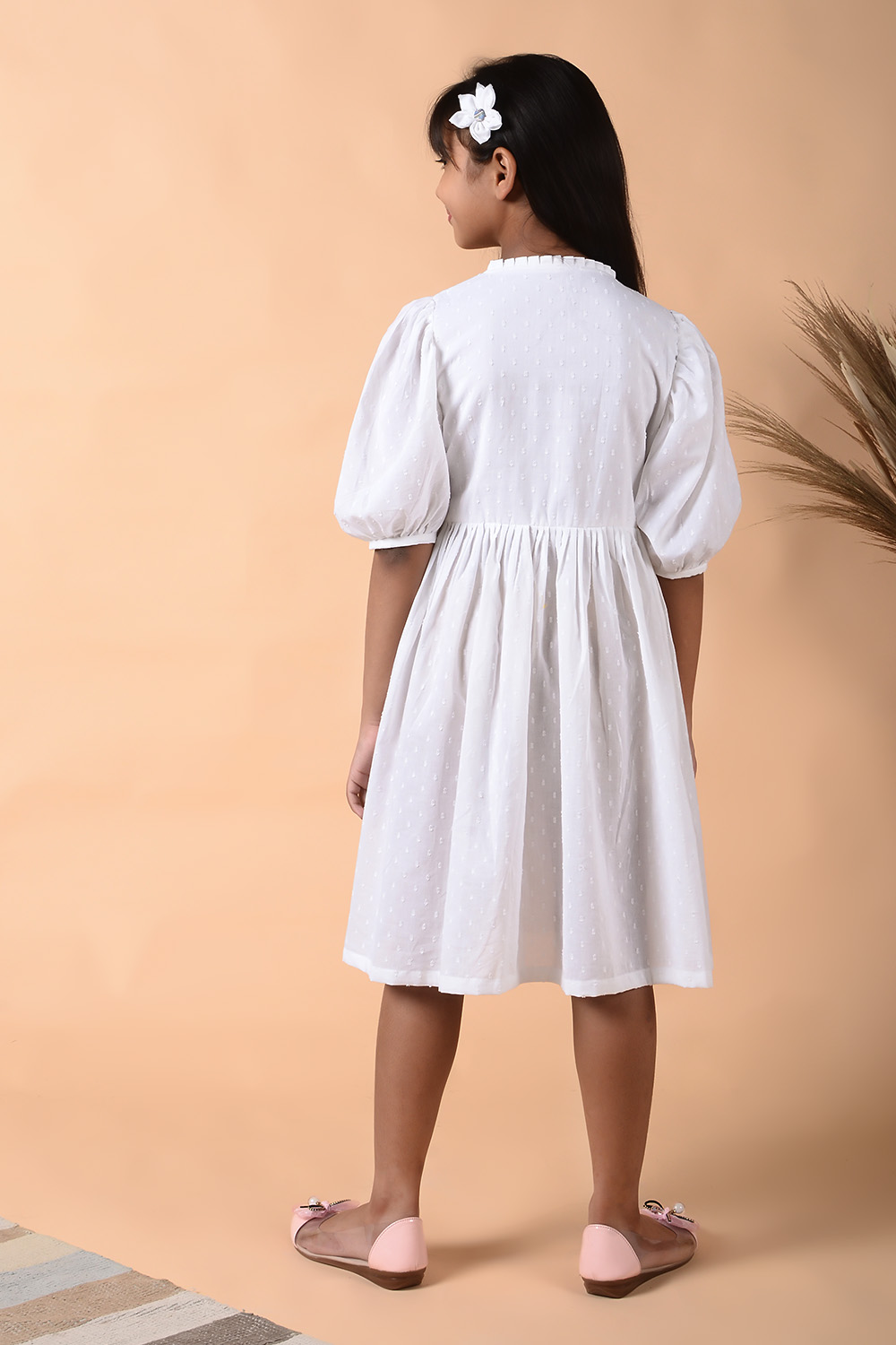 PEARL OVERLAP DRESS