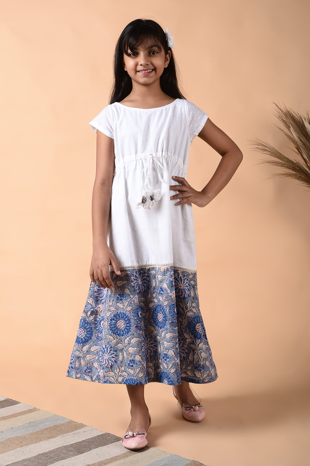 NEELAM BORDER DRESS
