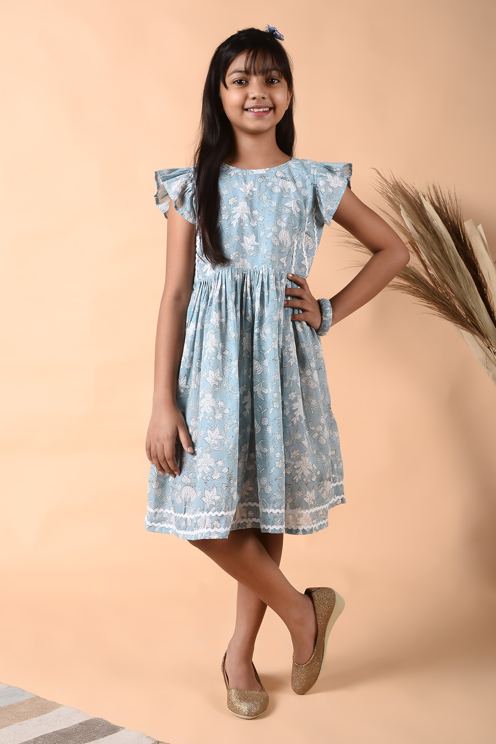 MARBEL FRILL DRESS
