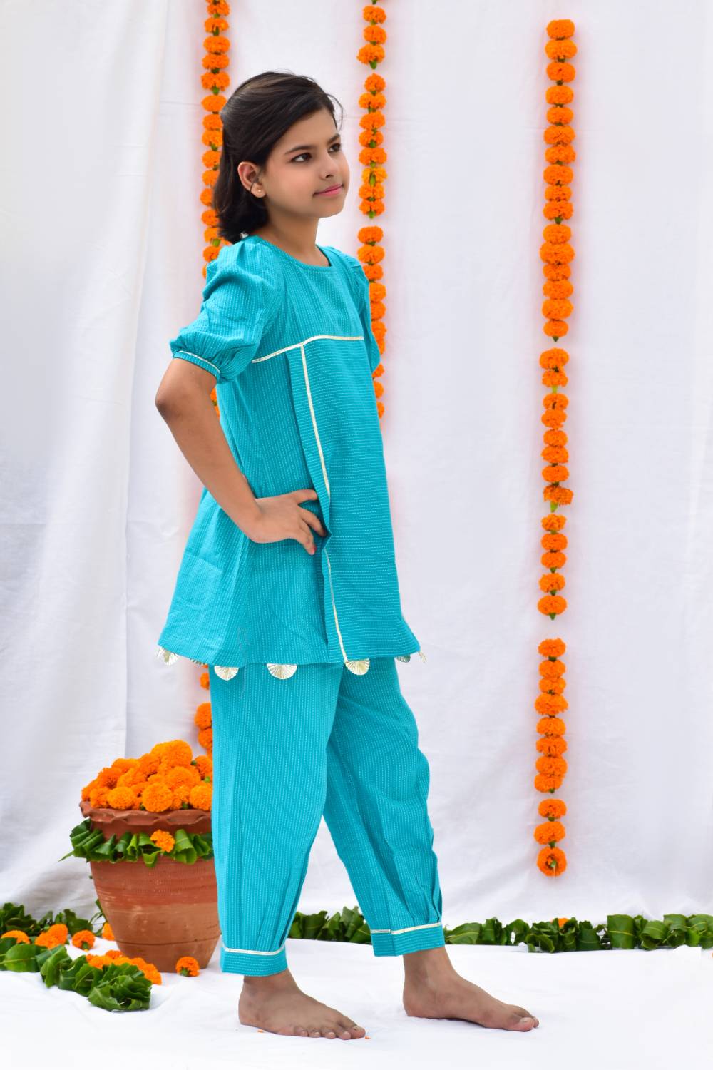 Turquoise Gota Set