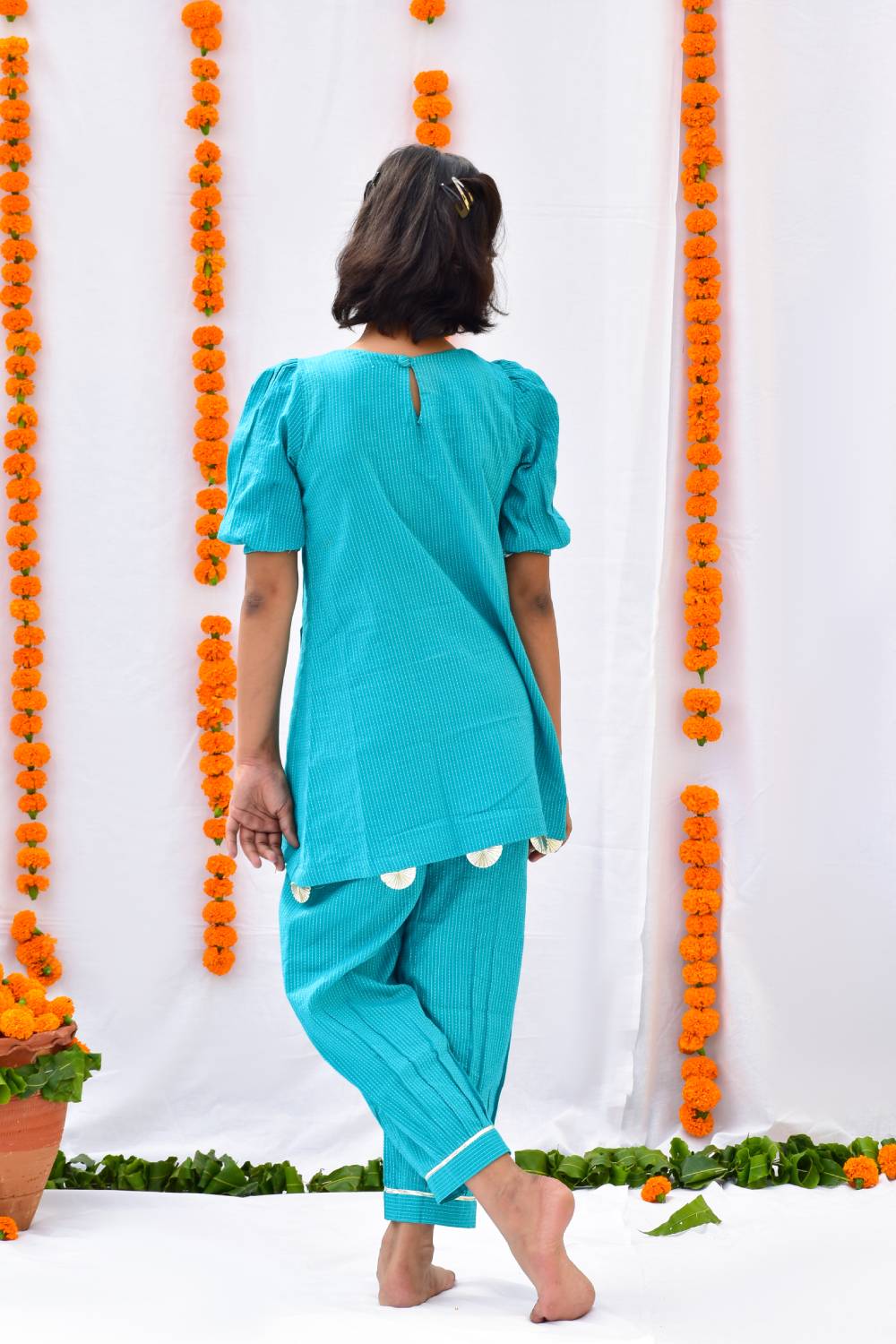 Turquoise Gota Set