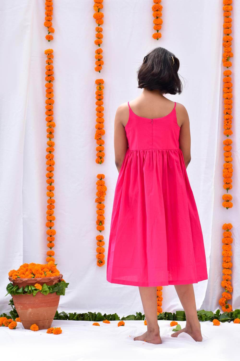 Pink Rose Shrug Set