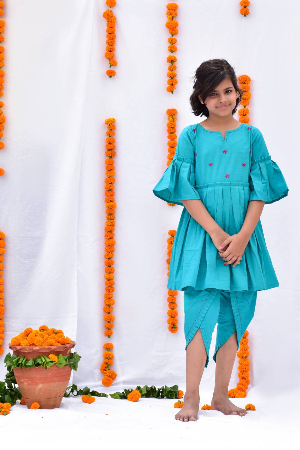 Bahar Dhoti Set