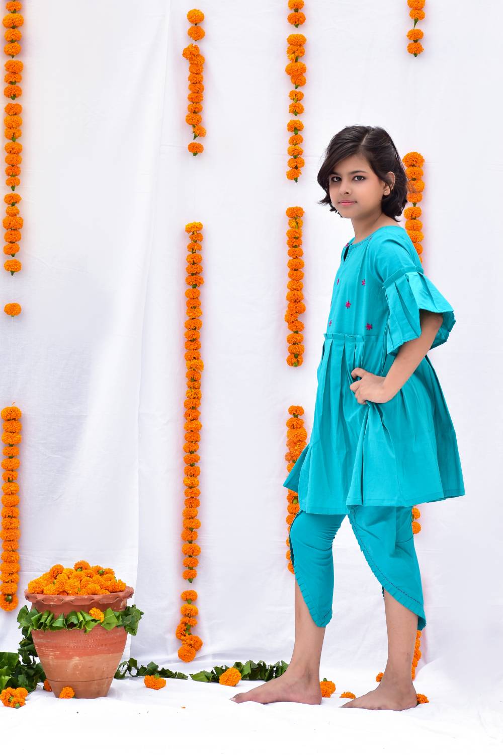 Bahar Dhoti Set