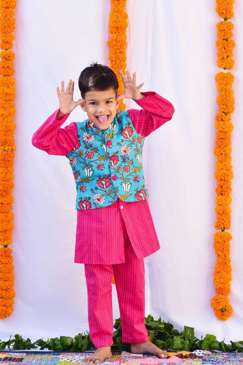 Gulbagh Jacket Set