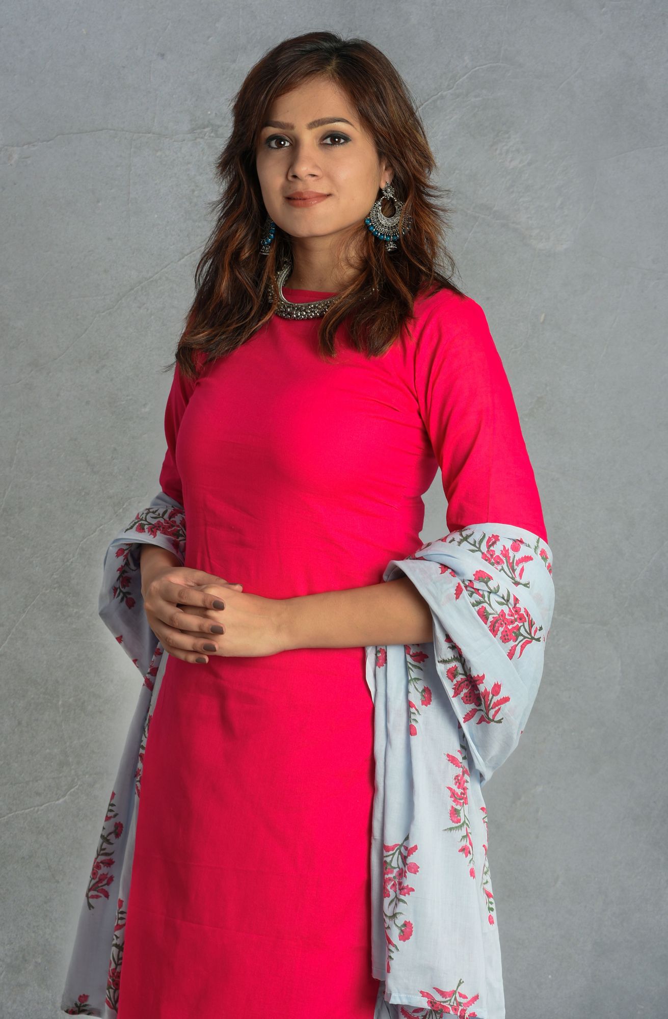 PINK SHARARA SET