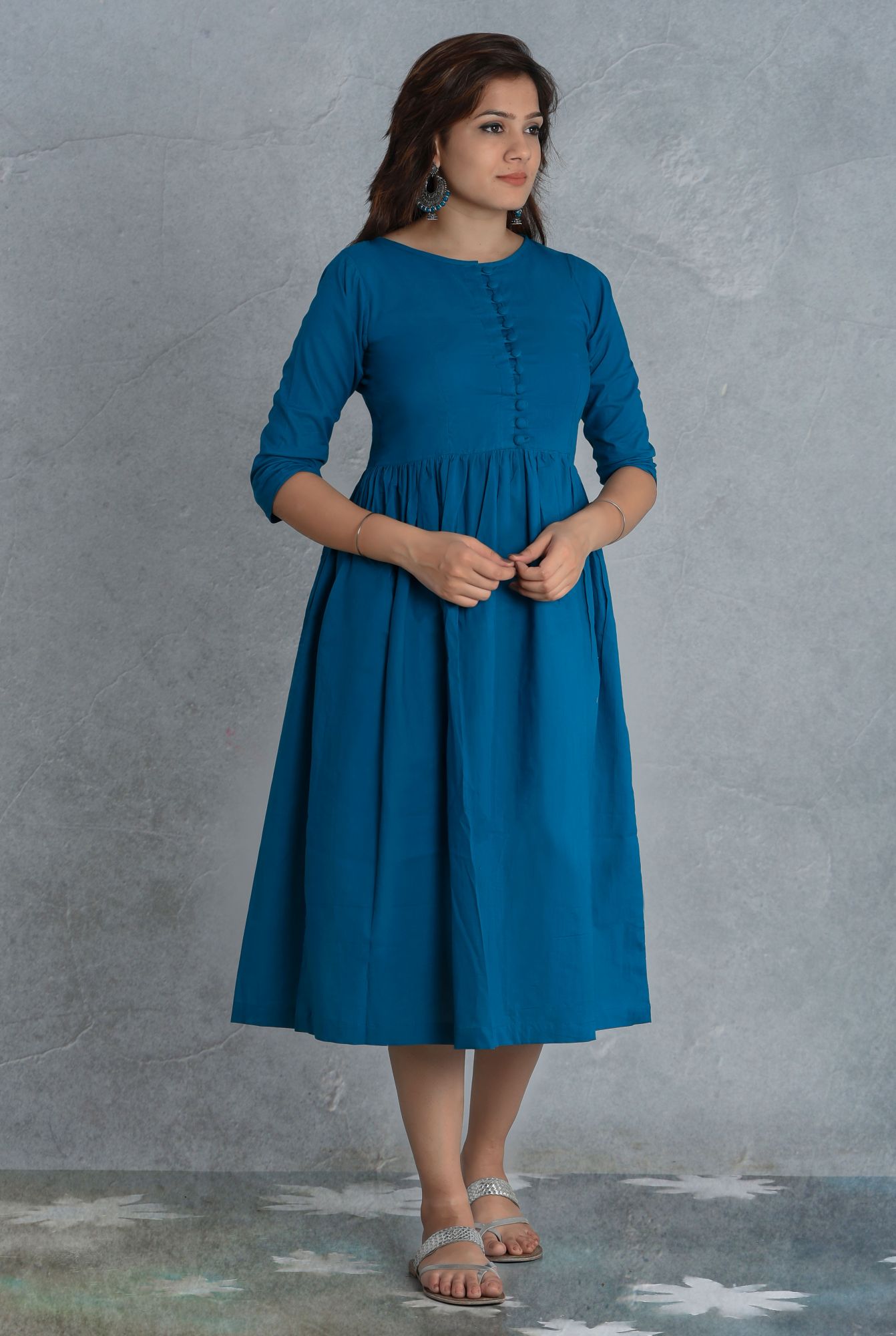ROYAL COTTON DRESS
