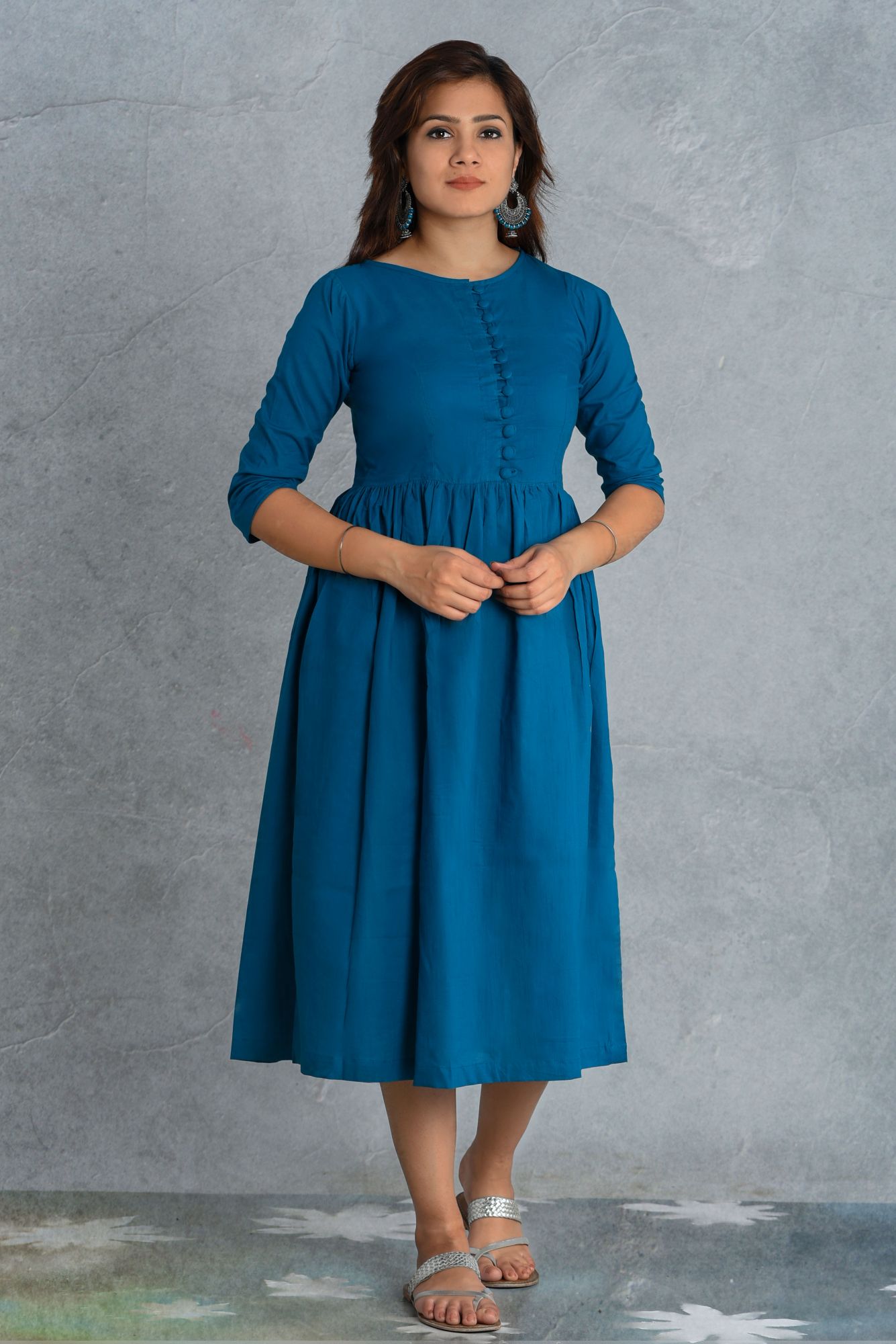 ROYAL COTTON DRESS