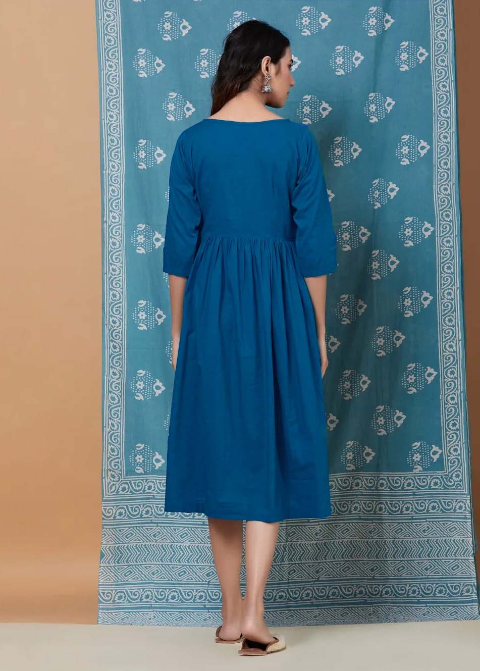 ROYAL COTTON DRESS