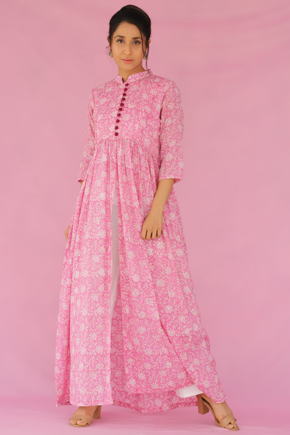 PINK SLIT CAPE