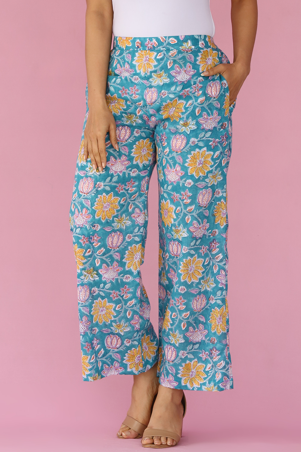 TEAL SUIT SET