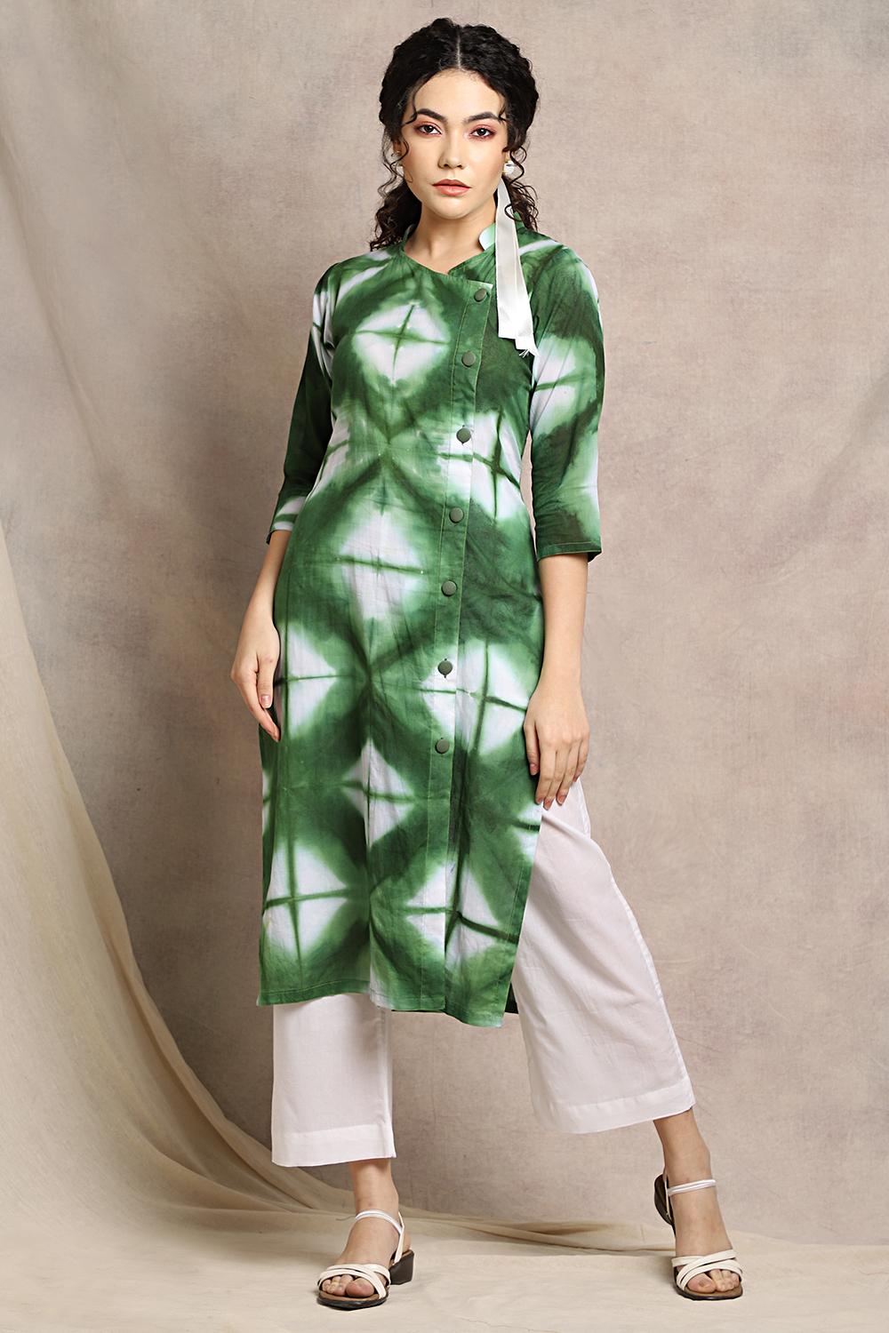 GREEN ASYMMETRIC SET