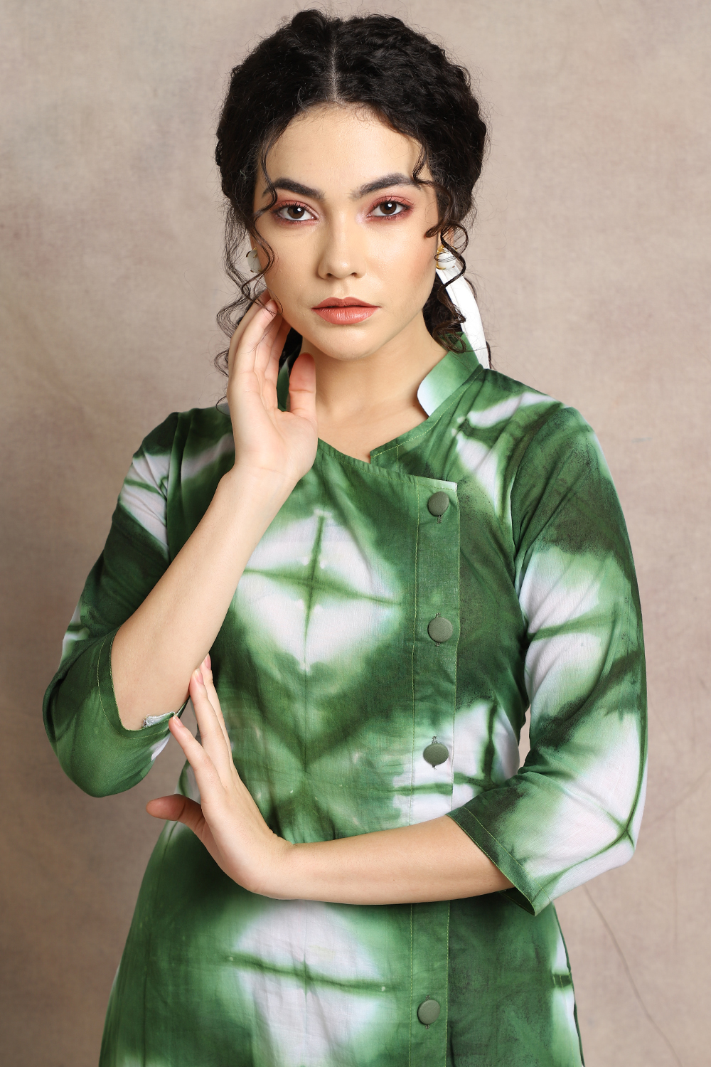 GREEN ASYMMETRIC SET