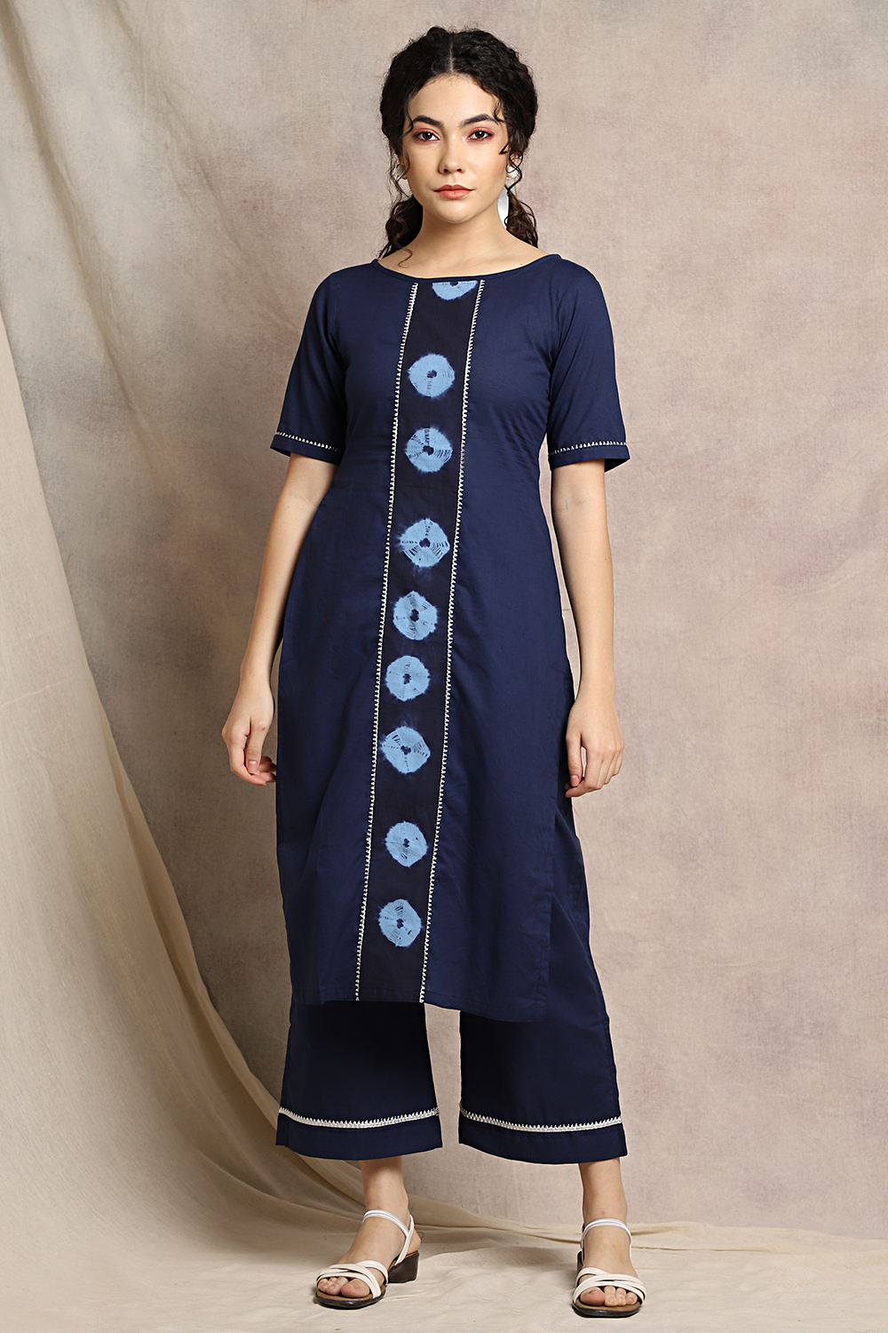 INDIGO BANDHINI SET