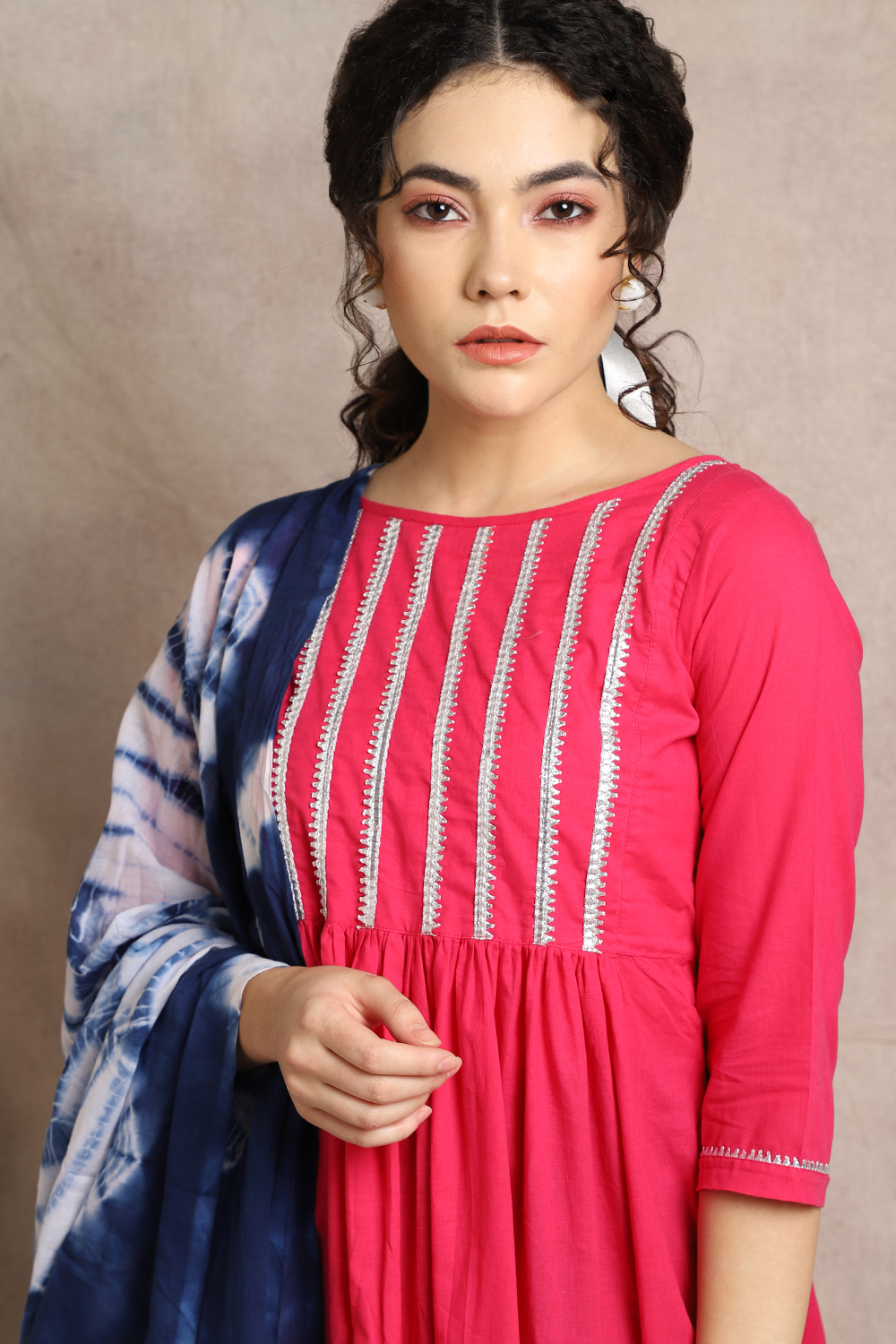 CORAL SHIBORI SET