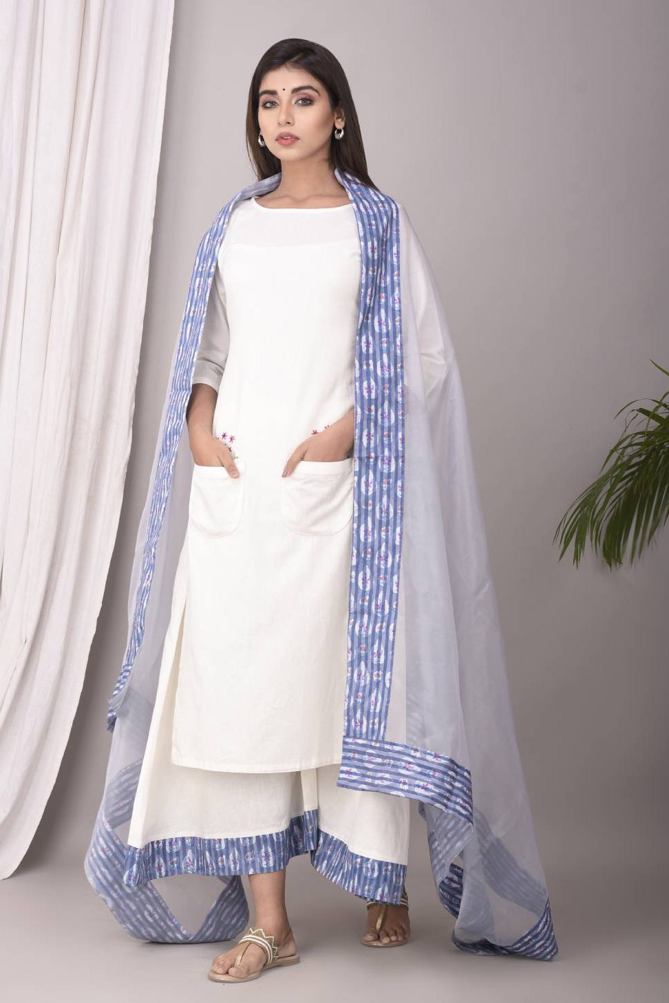 DHAVAL EMBROIDRED KURTA