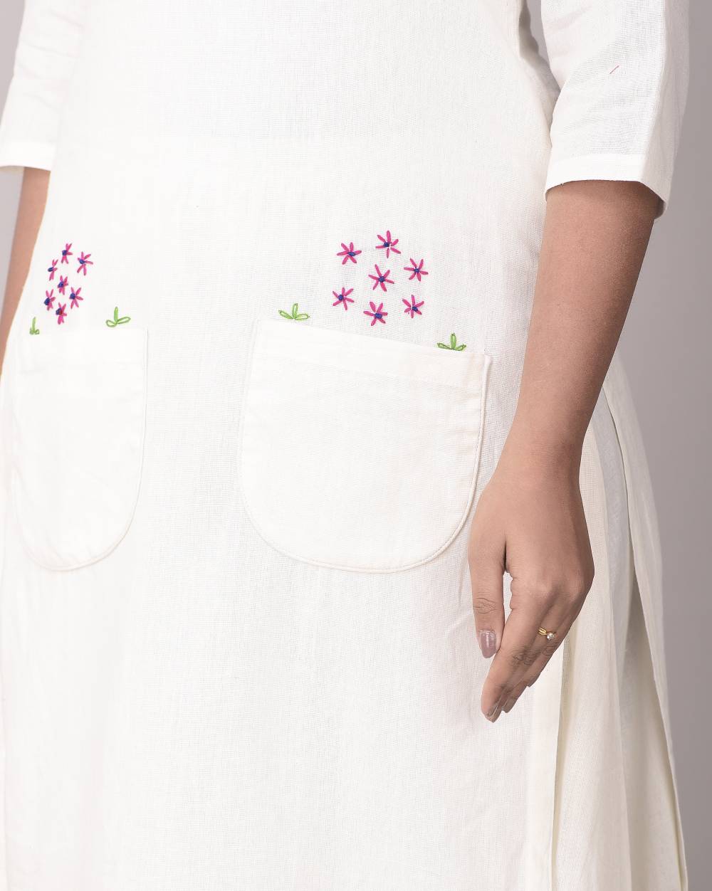 DHAVAL EMBROIDRED KURTA