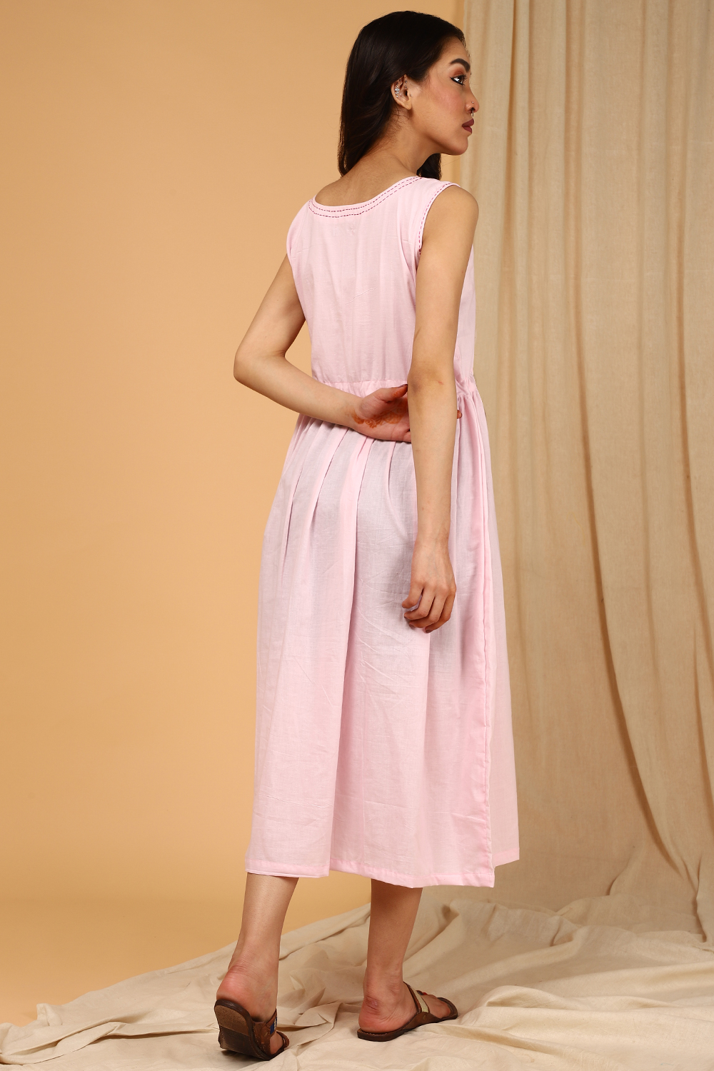 BLUSH KANTHA DRESS