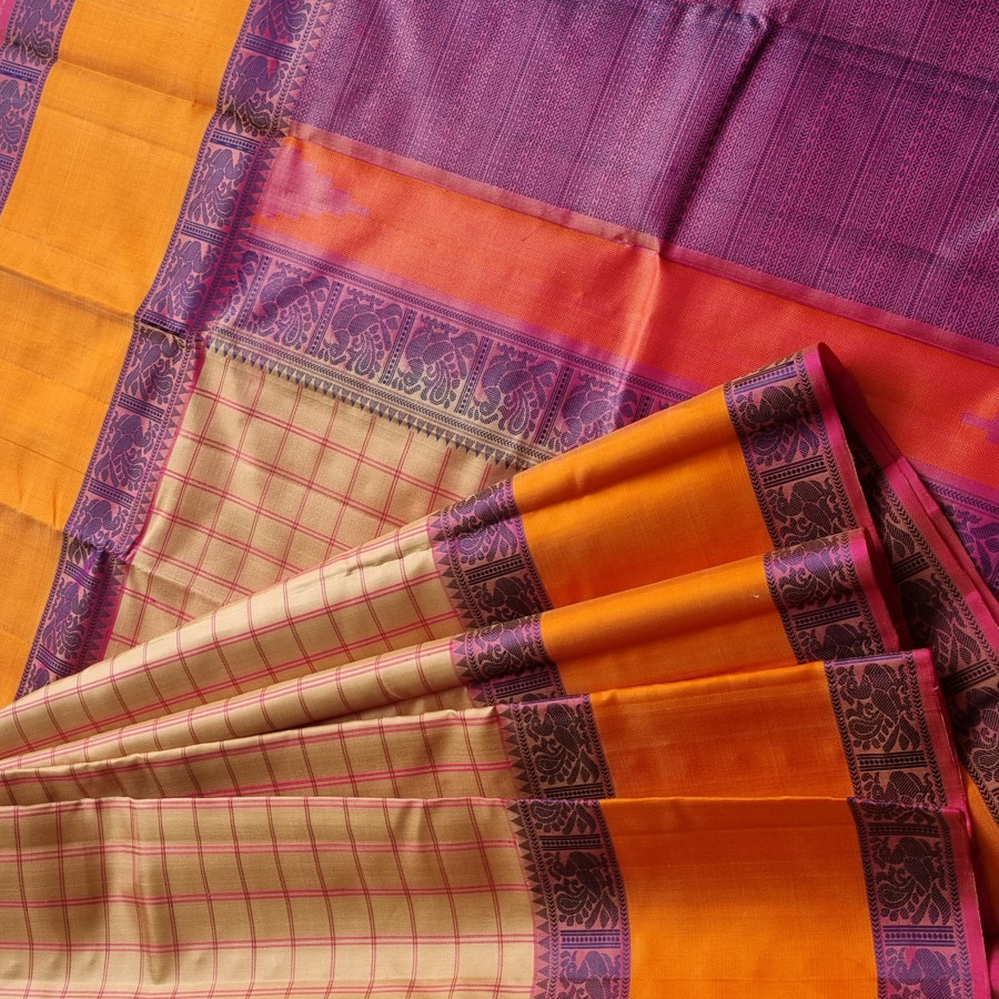 No zari Kanjivaram Silks