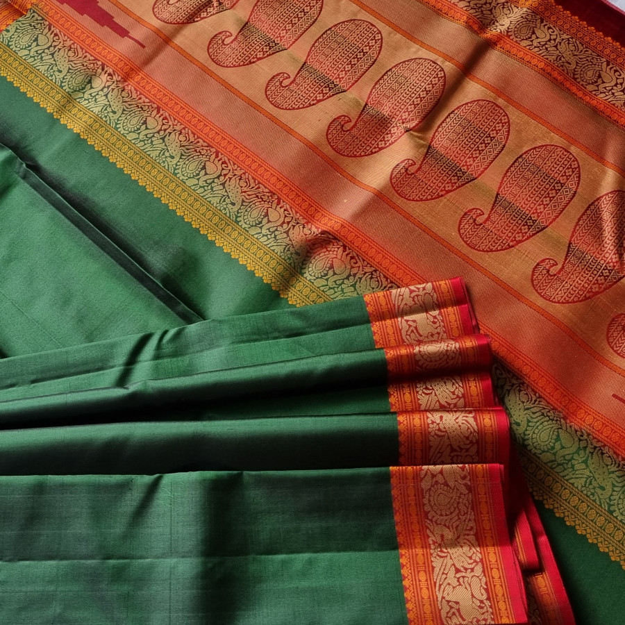 No zari Kanjivaram Silks