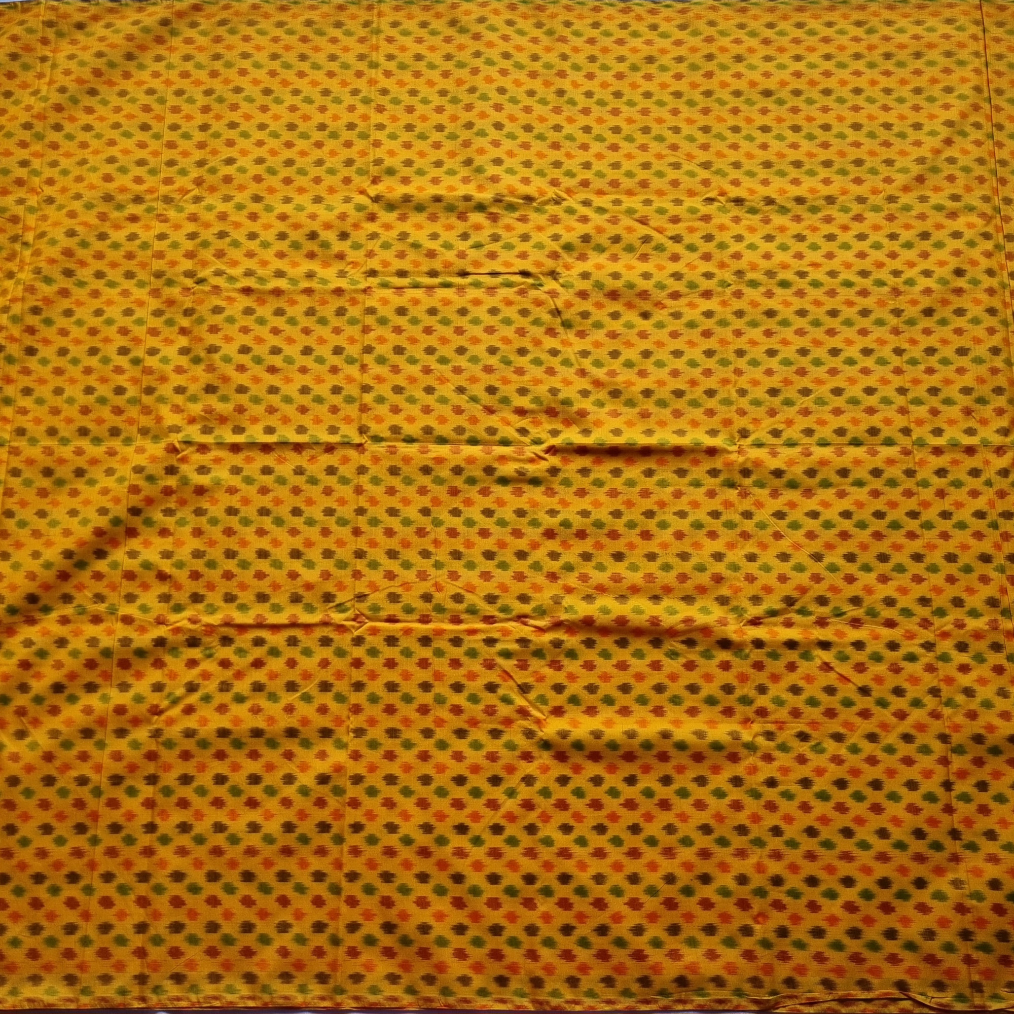 YARDAGE - Silkcotton Ikat yellow