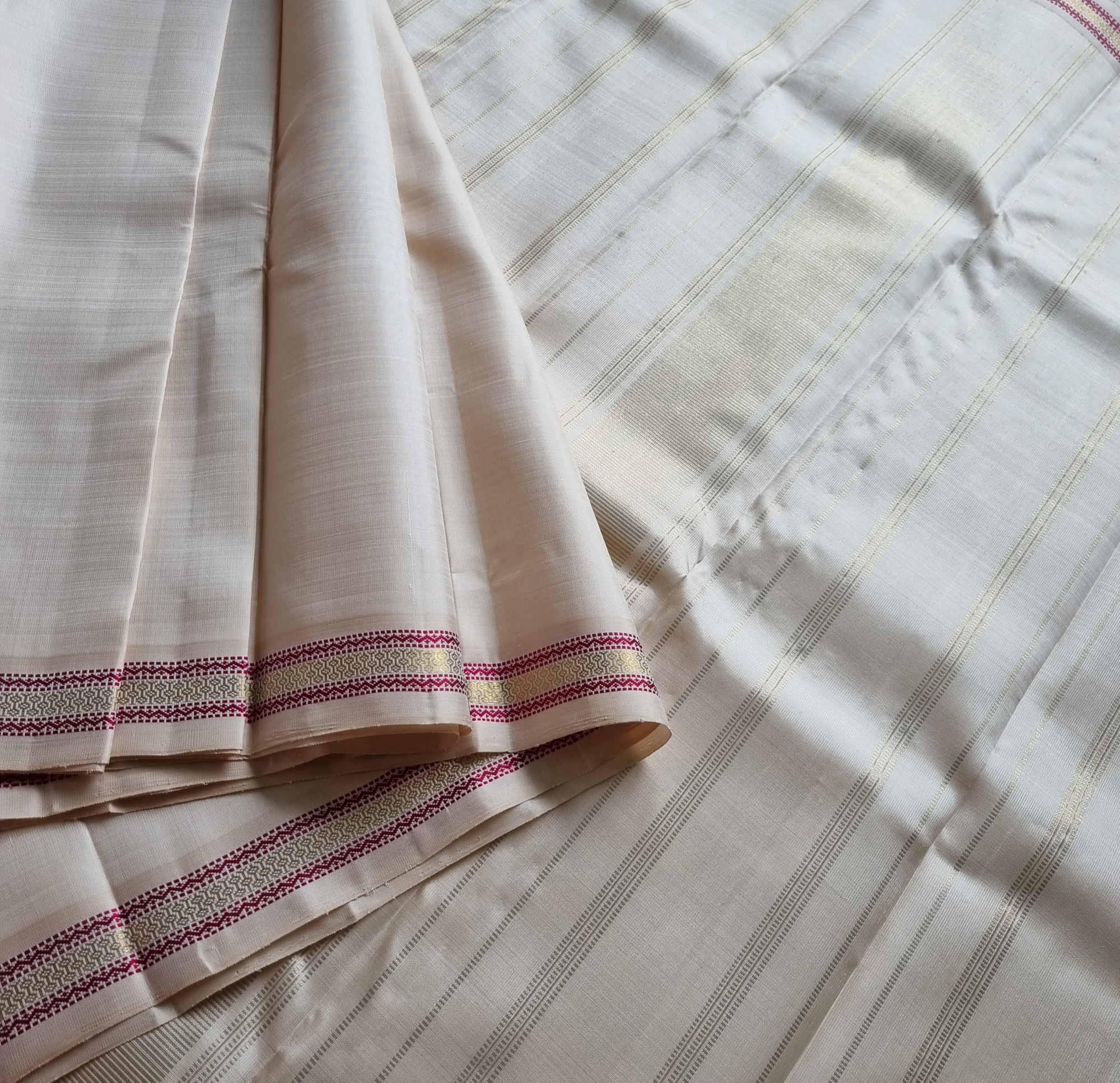 Kanjivaram Silk Classic Beige