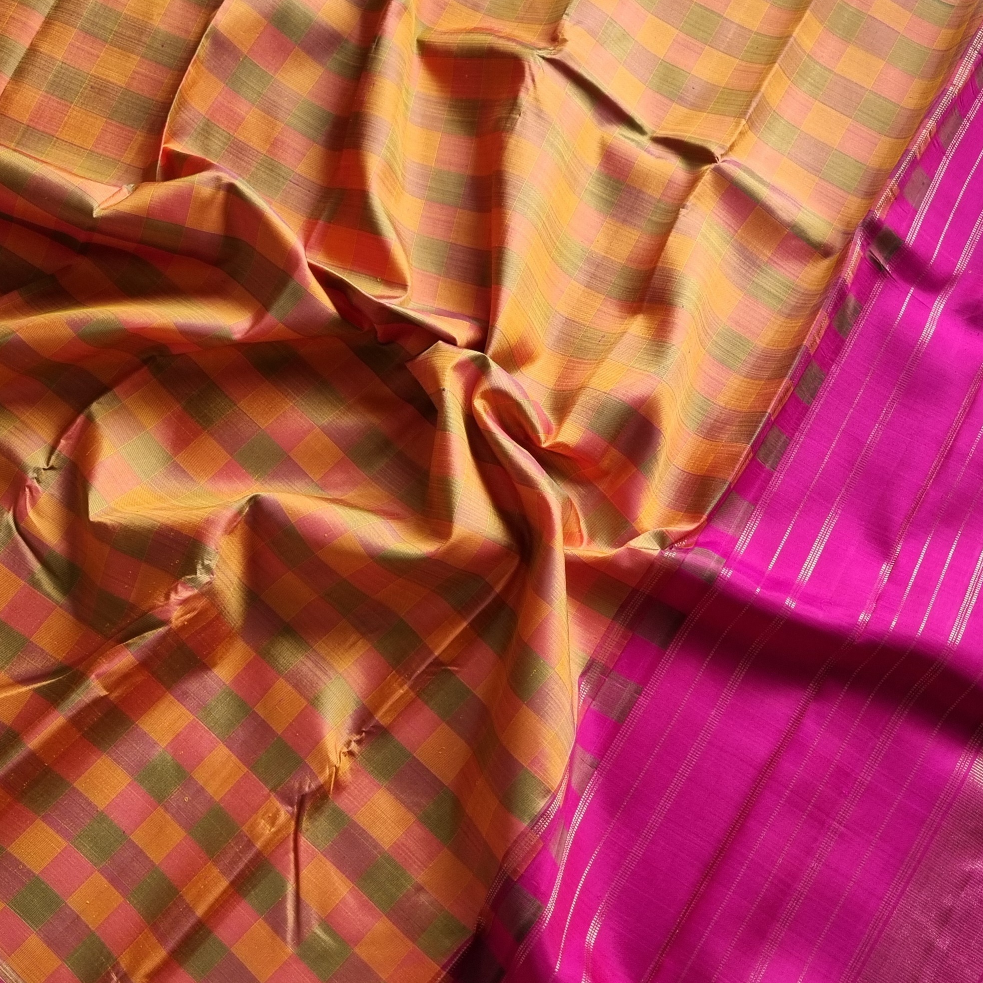 Kanjivaram Silk multicolor paimadi