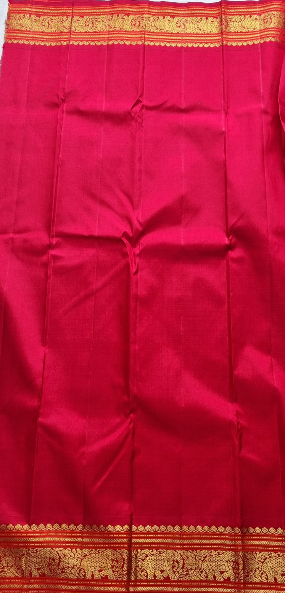 Kanjivaram Silk MS Blue Korvai