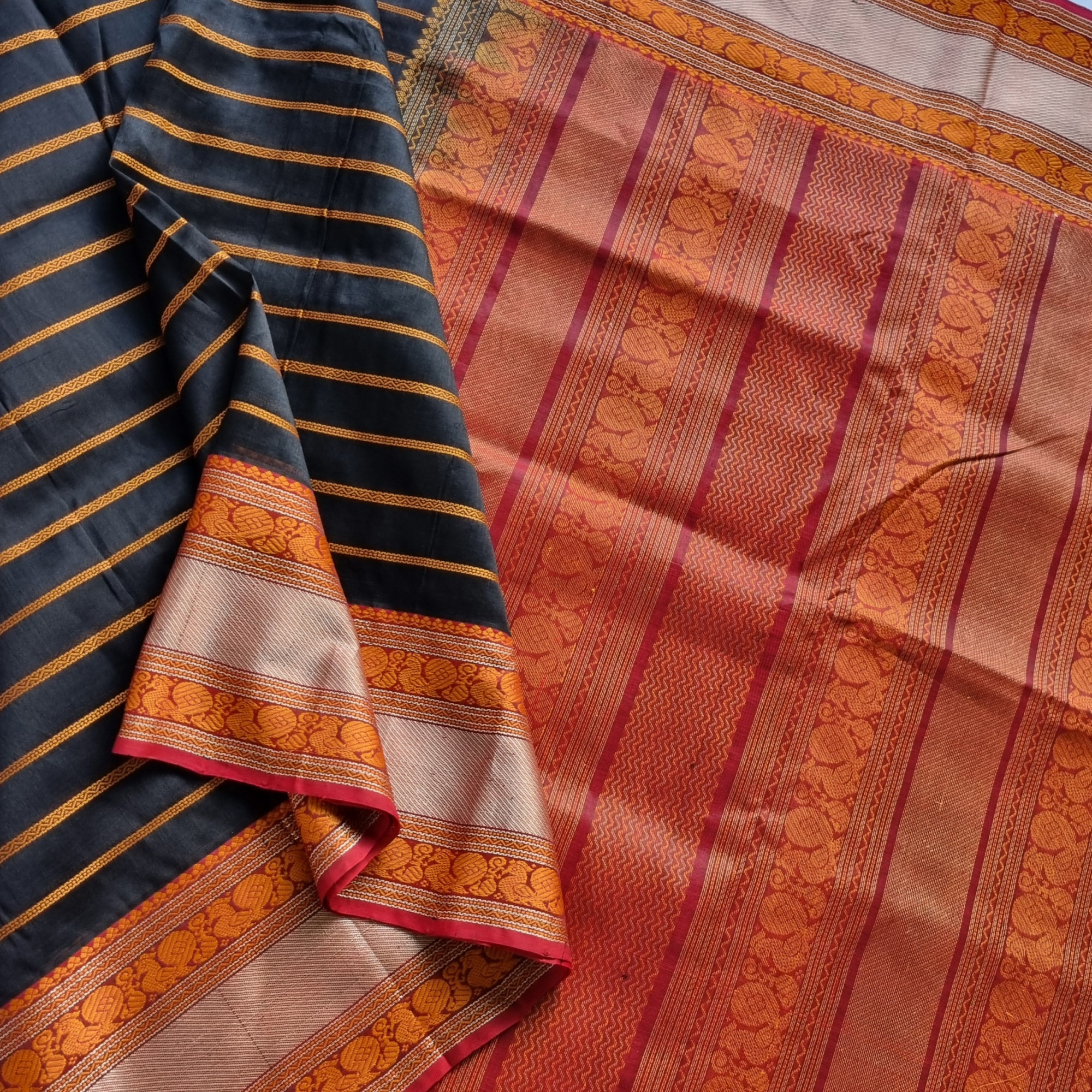 Kanchi Silkcotton black Veldhari