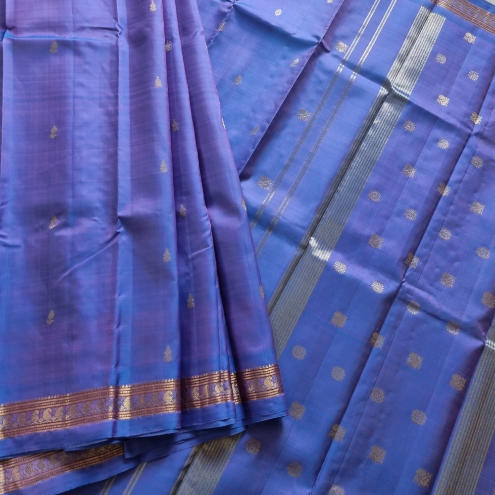 Image of Kanjivaram Silk fresh Neelamegham