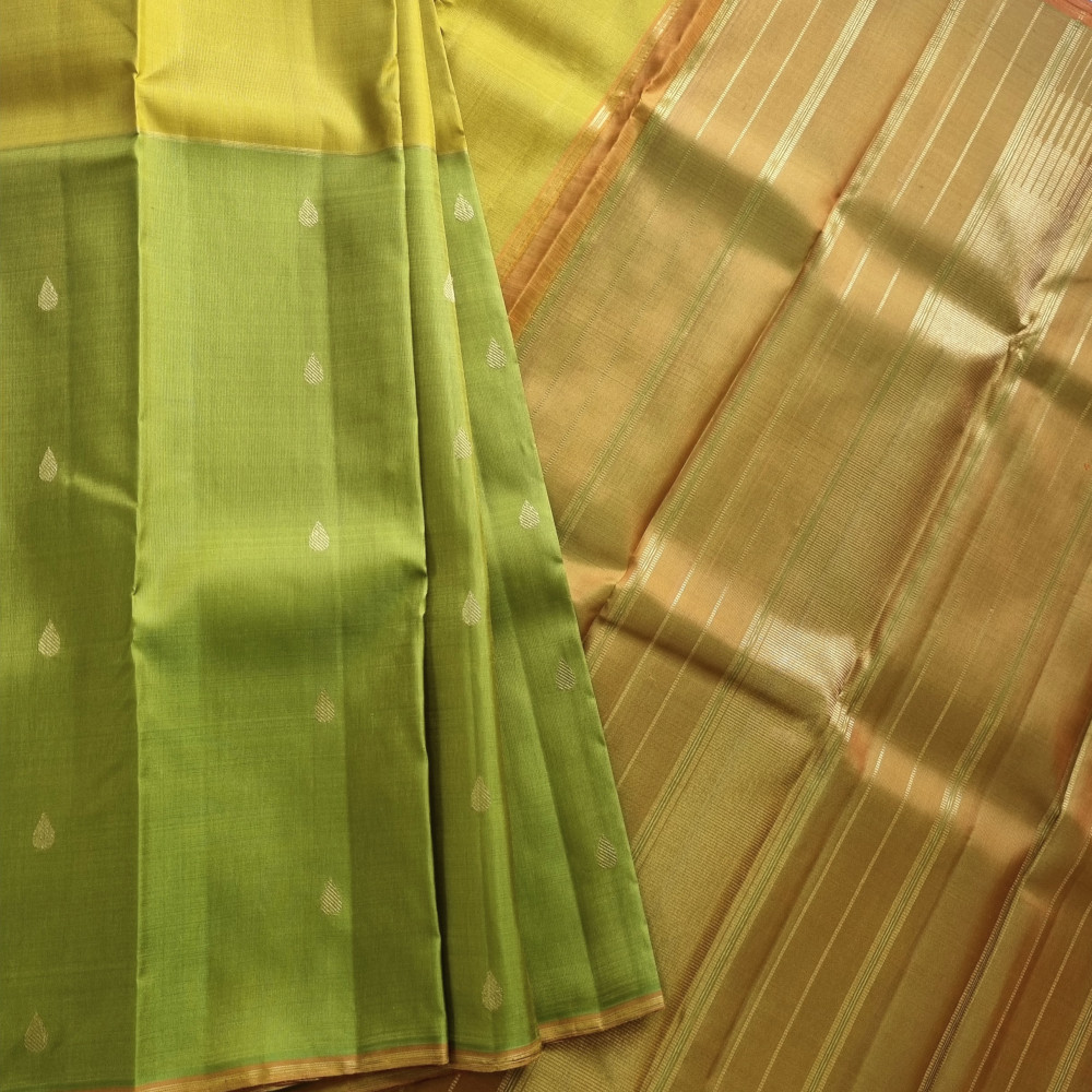 Image of Kanjivaram Silk half and half