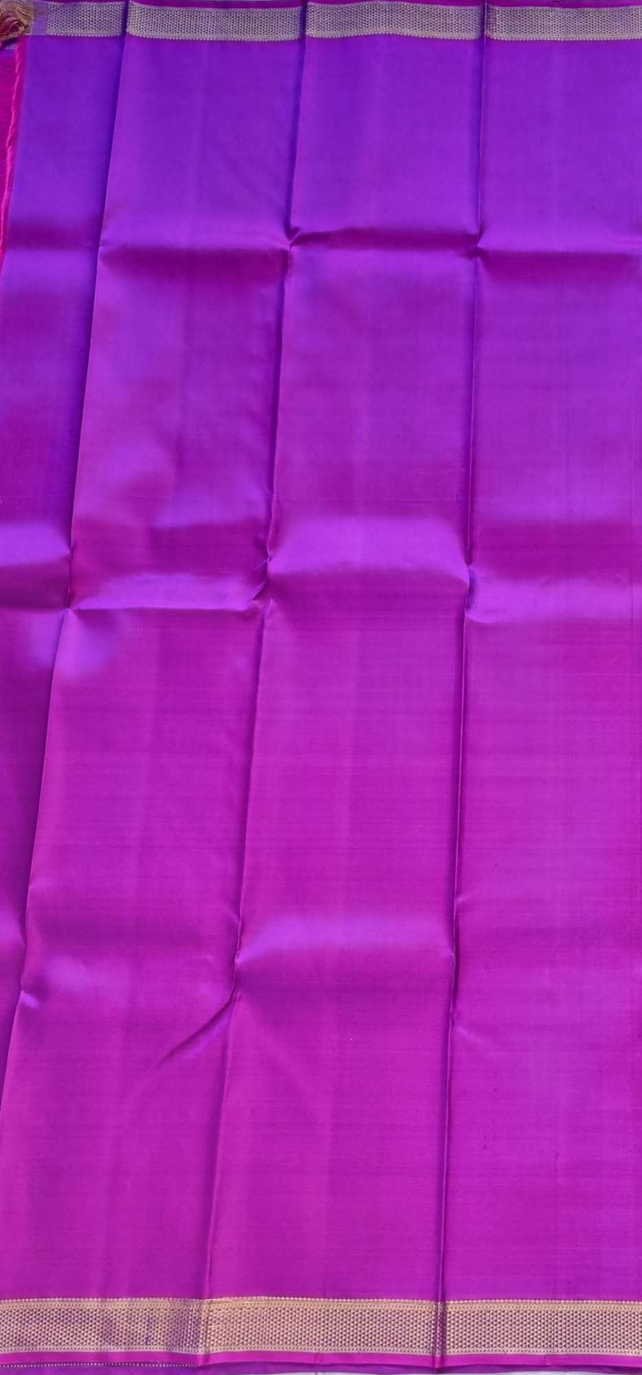 Kanjivaram Silk purple and pink