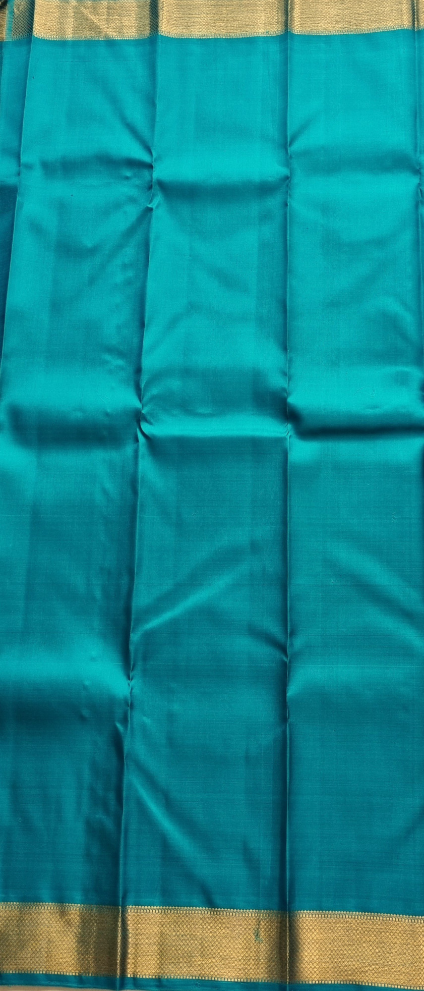 Kanjivaram Silk Orange Korvai