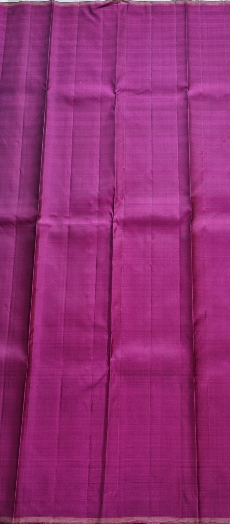 Kanjivaram Silk pastel pink and plum