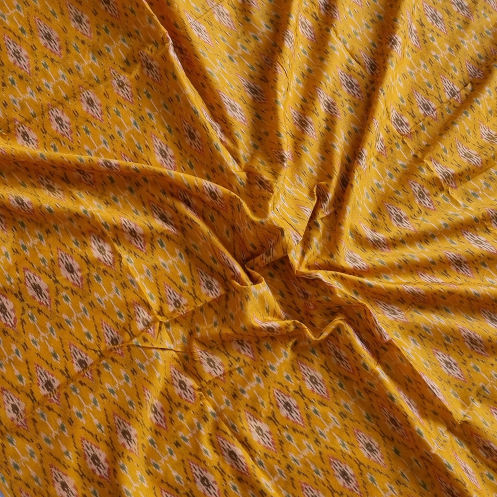 Image of YARDAGE - Silkcotton Ikat yellow