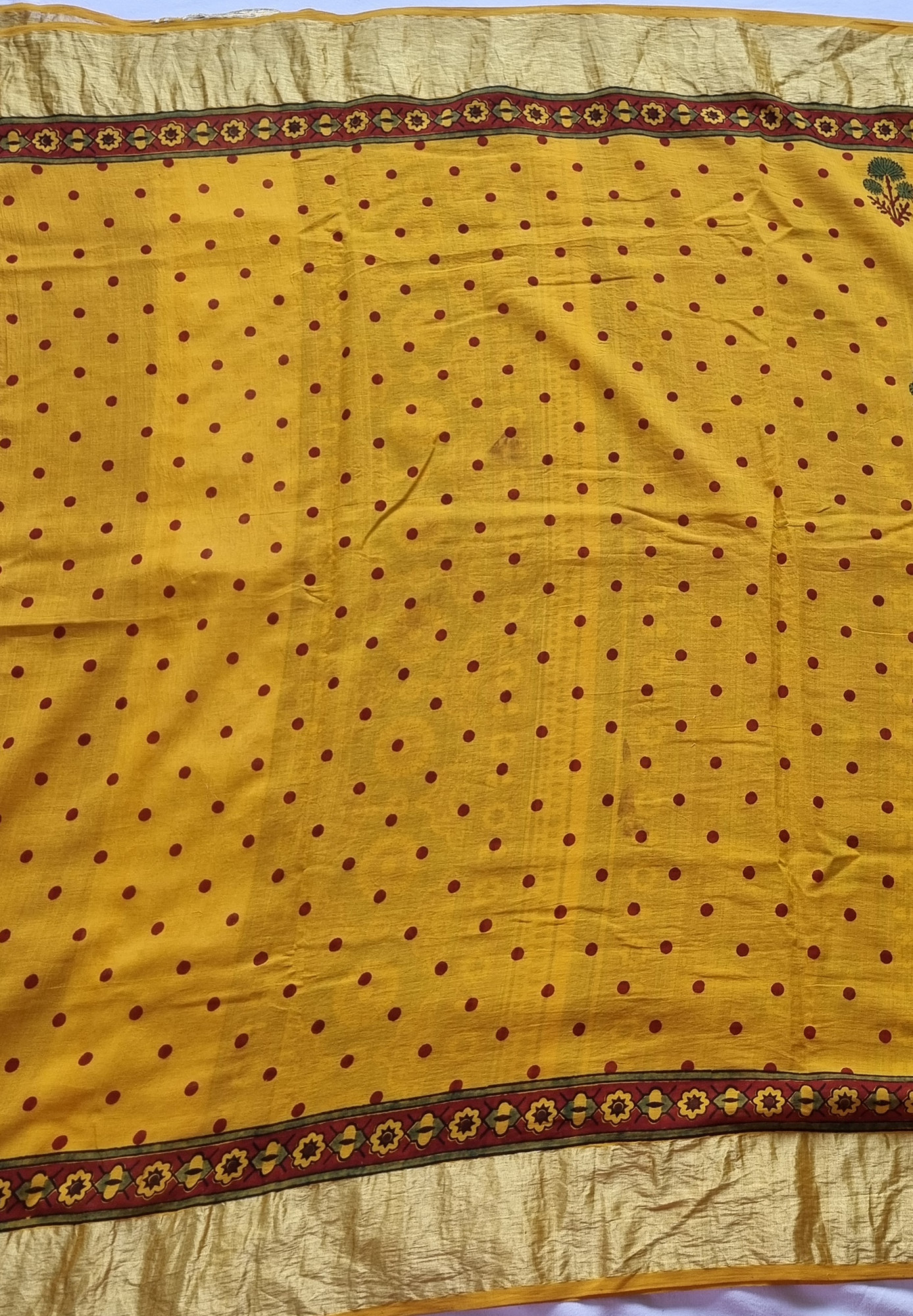 Ajrakh meets Kerala Kasavu