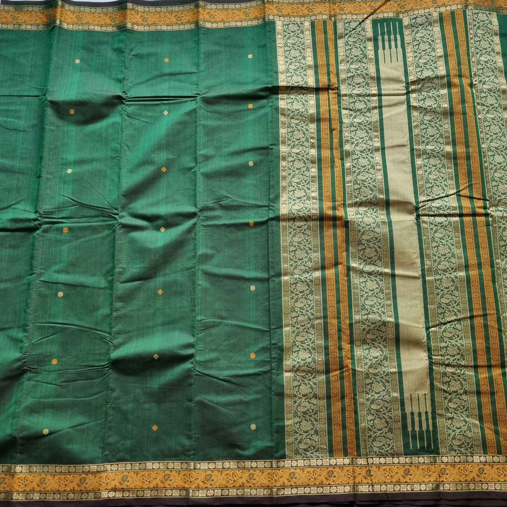 Kanchi Cotton green