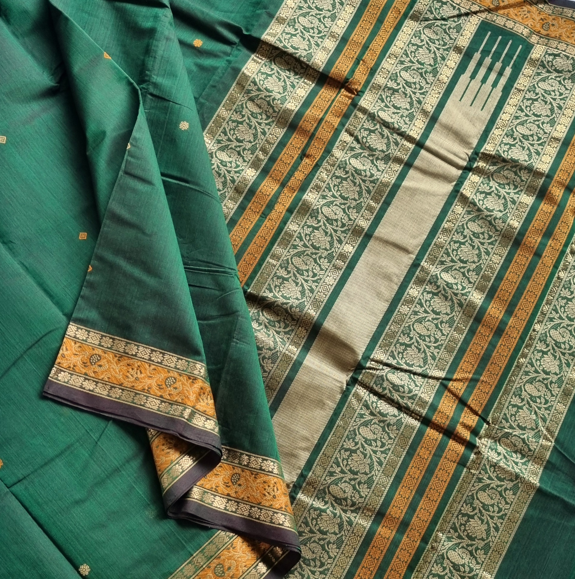 Kanchi Cotton green