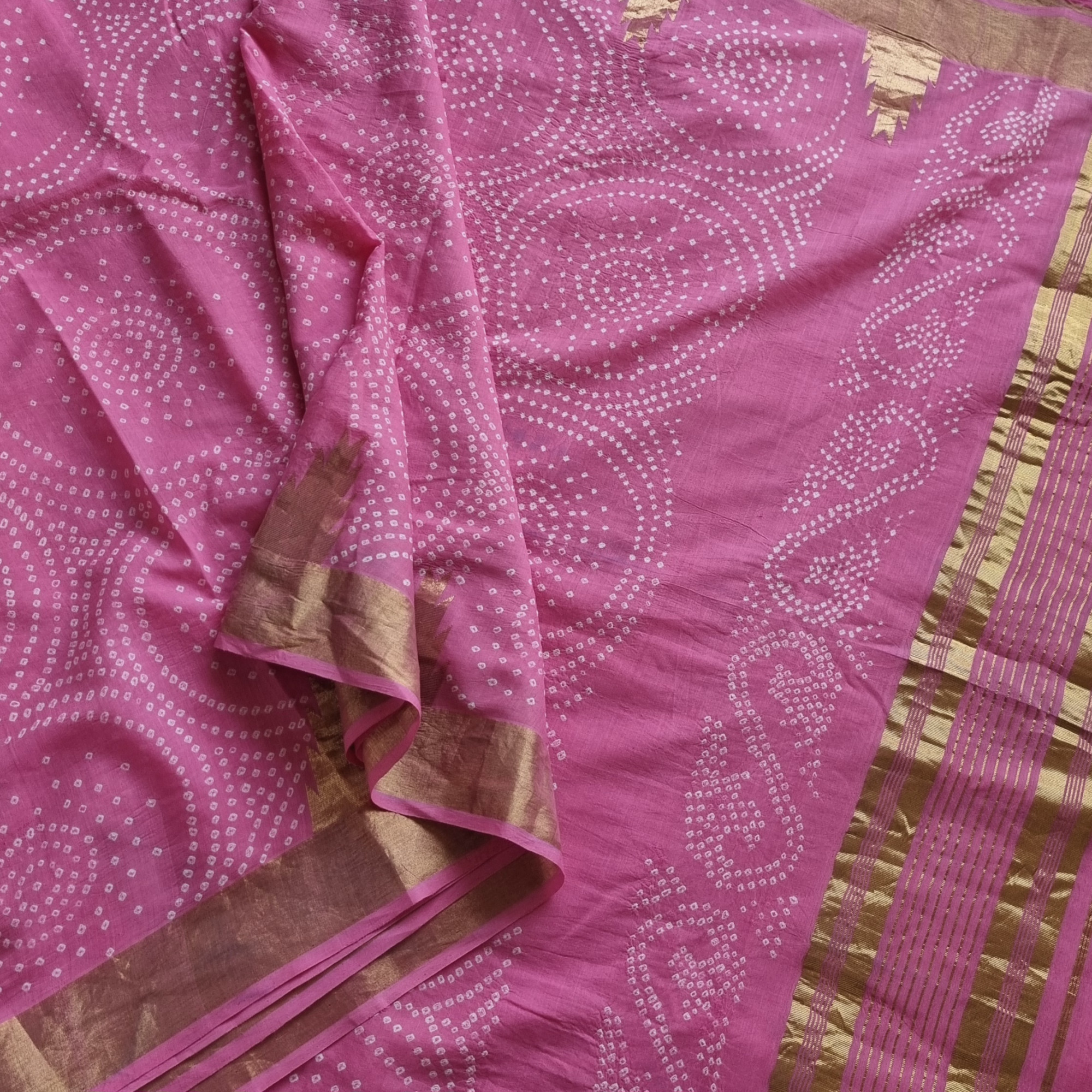 Bandhani X Kerala Kasavu