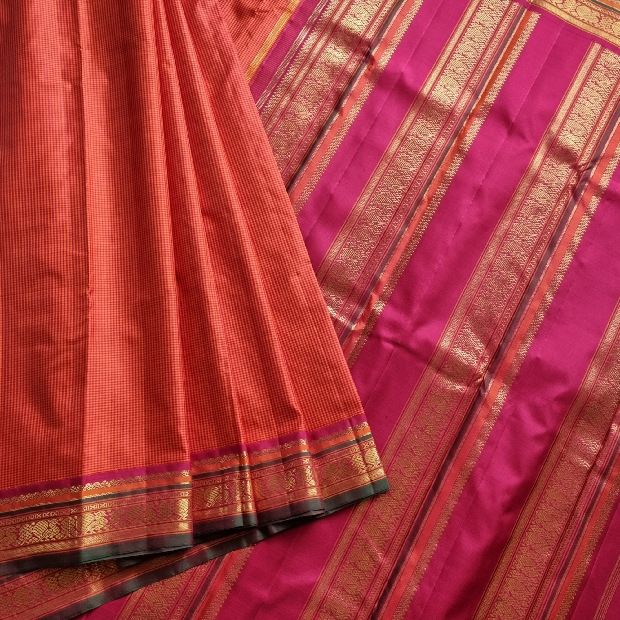 Pavazhavalli - Revival  Kai Korvai Adai Kanjivaram