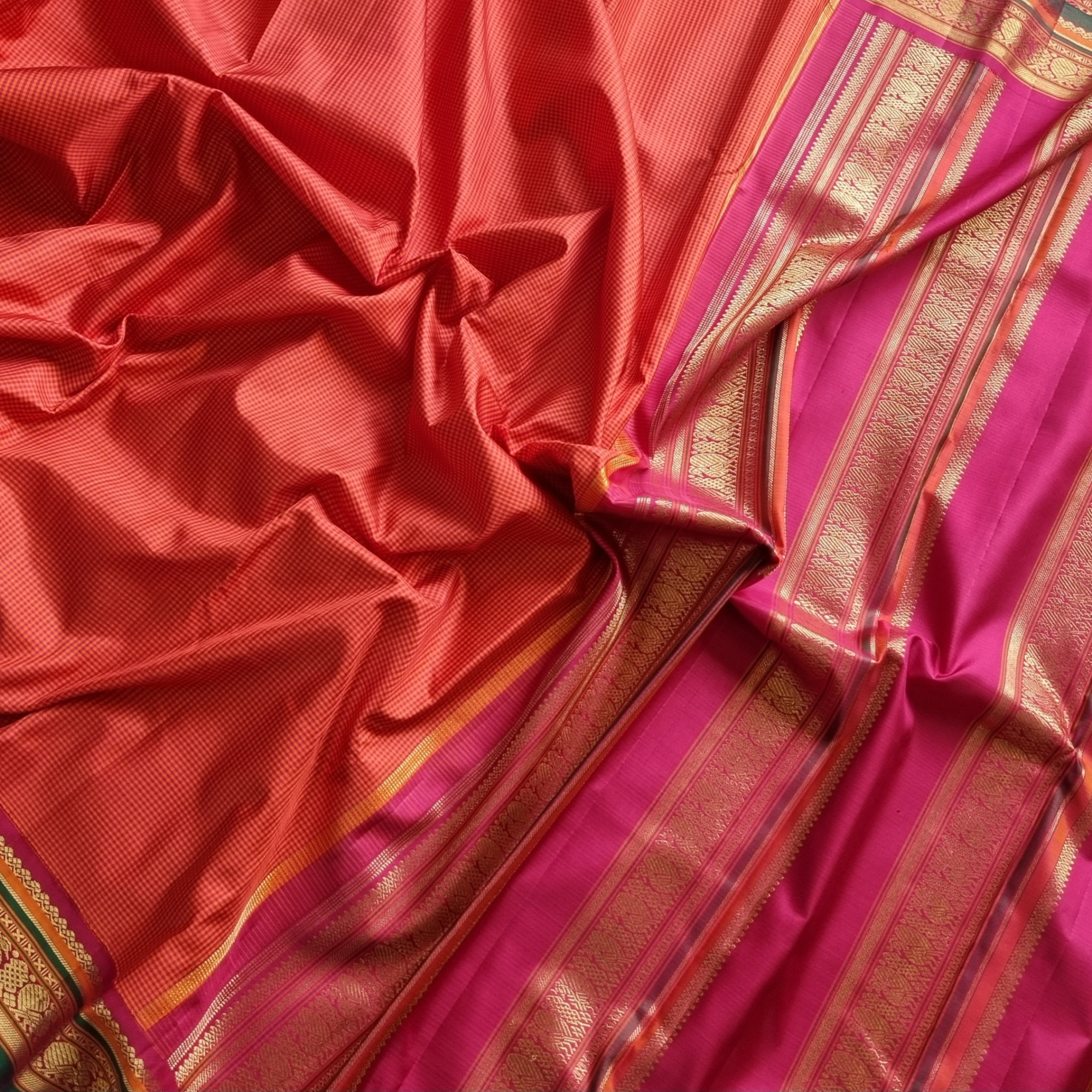 Pavazhavalli - Revival  Kai Korvai Adai Kanjivaram