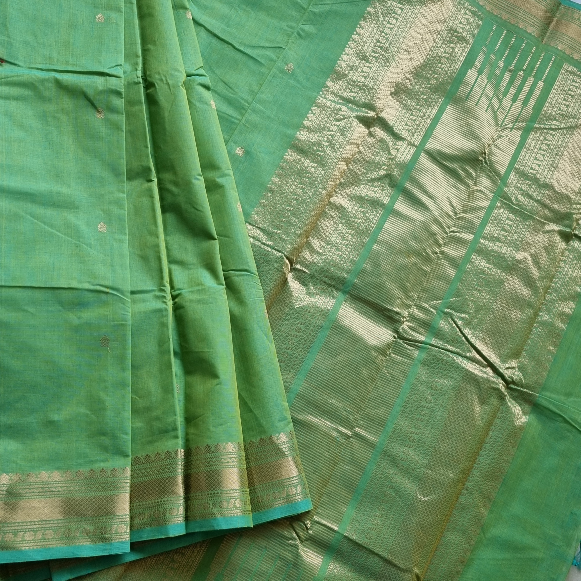 Kanchi Cotton mint green