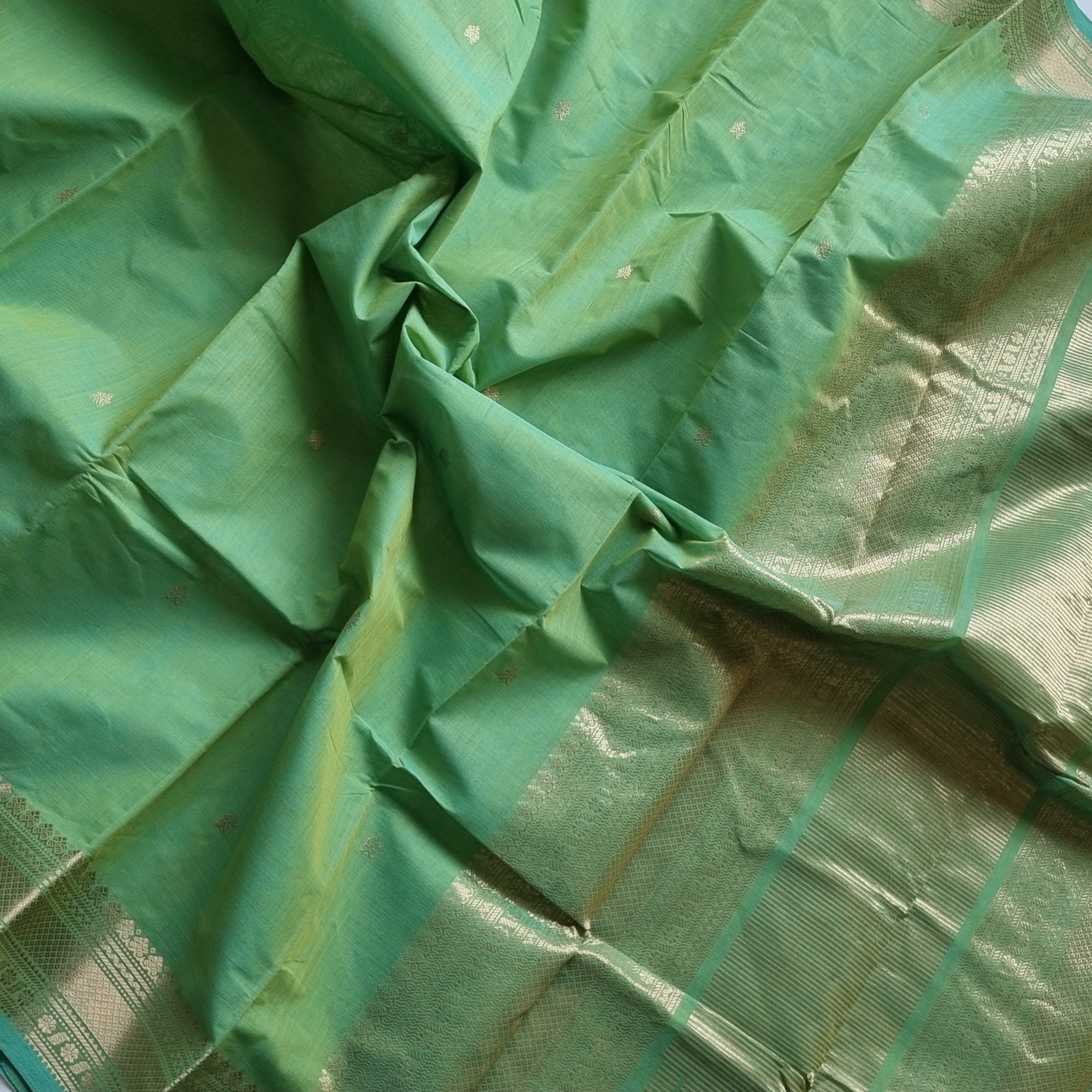 Kanchi Cotton mint green